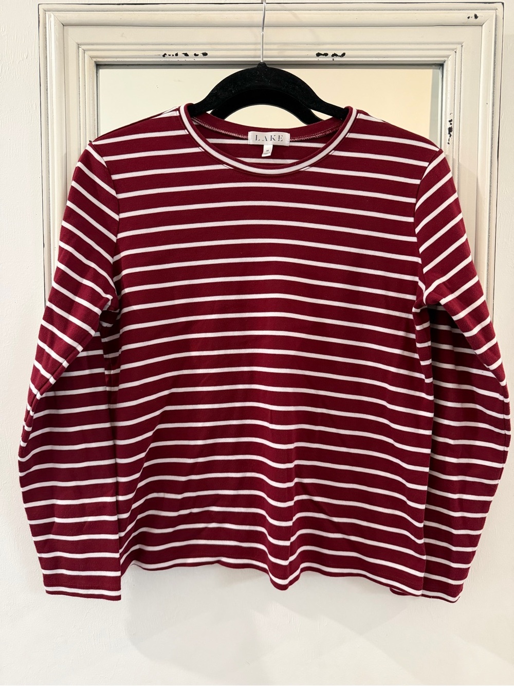 LAKE 100% Pima Cotton Long Sleeve Top